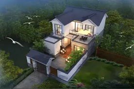 30万建庭院别墅，聚气又聚财，普通家庭工作3年就能享受图片