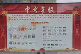 今年市区这所学校中考成绩还真不错图片