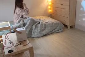 台北90后少女改造出租屋，9㎡脏乱环境，低价改造成温馨韩系小家图片