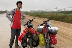 24天2300公里！19岁小伙骑着自行车，从四川到浙江上大学图片