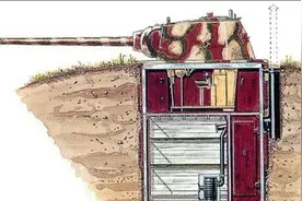 二战最费时费力的无用产物，德国豹式炮塔碉堡，鸡肋般的武器图片