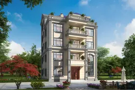 不限建高层的看过来，这款五层别墅，建的就是气势图片