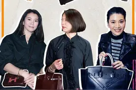 袁咏仪爱包痴狂，爱马仕包包天天逛街不重样图片