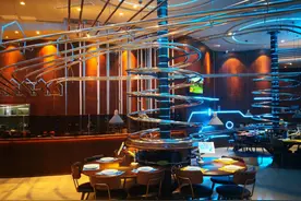 滑轨送菜系统被诉专利侵权 “失重餐厅”被判赔偿100万元图片