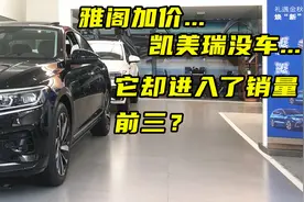 探店丨雅阁加价凯美瑞没车，优惠1万的帕萨特竟然进了销量前三？图片