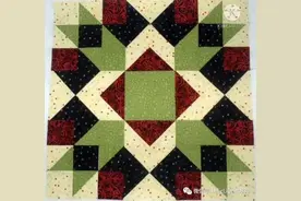 「拼布作品」90个精美的拼布块，适合制作家居小物图片