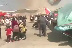 尘卷风刮飞充气蹦蹦床致儿童不幸身亡 家属获赔9万多元图片