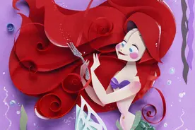 用纸剪出来的迪士尼公主你见过吗？除了迪士尼公主，还有她们图片