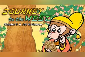 看视频学英语——英文版西游记｜A job in heaven天庭任职图片