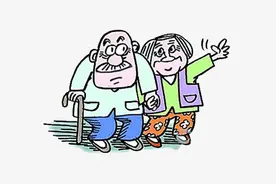 有人说，非法同居让人厌弃，然而，老人同居不结婚你怎么看？图片