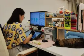 杭州80后宅女，学动物科学，毕业后干财务，现在要画“江南忆”……图片