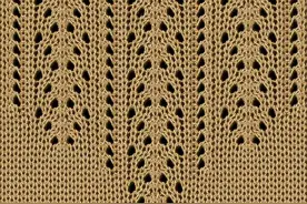 分享20款漂亮镂空棒针花样图解图片