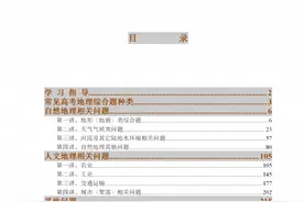 最新高中地理思维导图+图解高考地理综合题秒杀（详细解析）图片