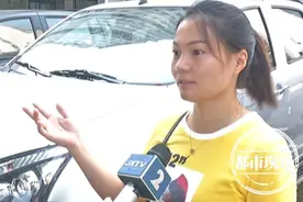 在南昌正阳汽贸买车，车还未提走就被喷过漆，消费者质疑不是新车图片