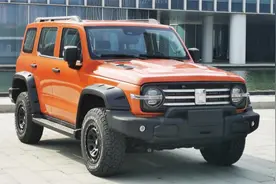 坦克300游侠版真的来了，自带涉水喉+氮气避震，外观十分霸气图片