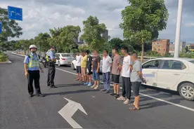 不在规定练车点练车 南宁这些教练私带学员违法上路被罚图片