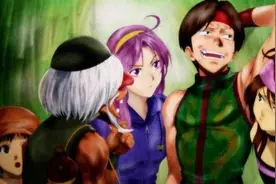 当了二十年舔狗~盘点《拳皇》椎拳崇追雅典娜，历代恋爱酸臭味图片