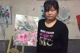 50岁农妇画画网络爆红，专家批没有艺术性，网友却说：不比名家差图片