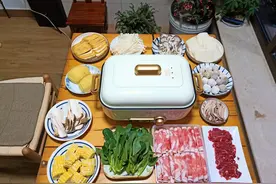 在家吃火锅真便宜，120元全家吃到打饱嗝，不用做菜还省事儿图片