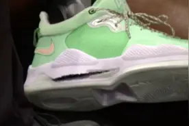 PG5代被踩爆了，乔治本人都不上脚，耐克的鞋子还能穿么？图片