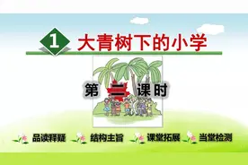 三年级语文上册《大青树下小学》课后练习图片