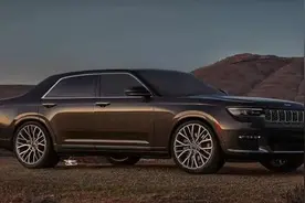 宝马7系劲敌？JEEP切诺基轿车亮相，配全新造型图片