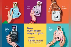 富士推出新款拍立得「 Instax mini 11 」加入自动曝光功能图片