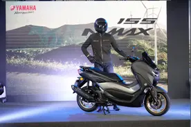 减配版雅马哈N-max155台湾地区上市，大陆售价或相近？图片