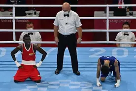 东京奥运会拳击选手巡礼：斗不过裁判的马丁内斯·里瓦斯图片