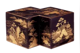 故宫收藏家具，避暑山庄后序长方盒，乾隆皇帝存贮御制诗文之用图片