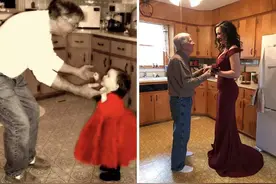 岁月是把杀猪刀？30年前后对比的照片图片