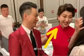 闫学晶儿子婚礼百余明星助阵，3套礼服超奢华，央视主持担司仪图片