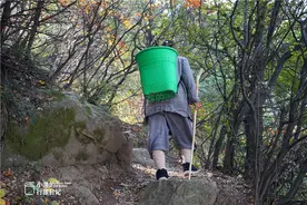 西安秦岭穿越，无人深谷偶遇终南山隐士，生活和大多数人想的不同图片