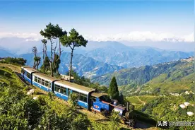 印度西孟加拉邦西里古里古城，这里的西里古里走廊是印度的七寸图片