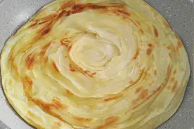 爱吃油饼的收藏，教你做层层酥脆的草帽饼，酥脆柔软，越嚼越香