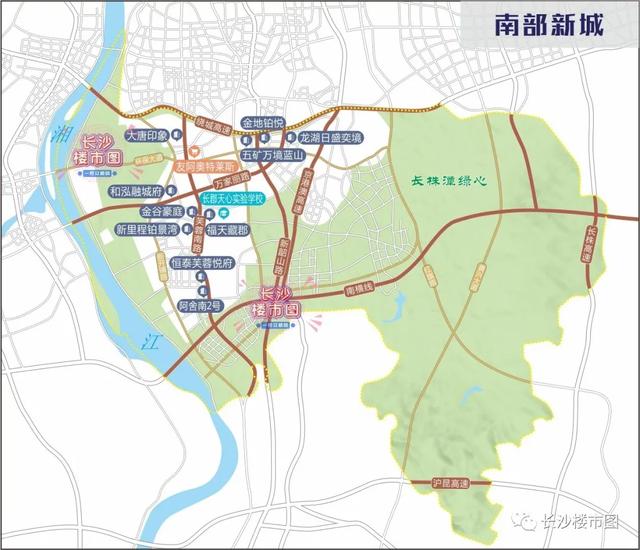 长沙十大热门板块,你更看好谁?