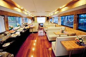 夜游汾河约起来 太原有汾河观光游船啦！图片