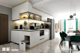 求求你，客餐厅别装那么多柜子，别人家这一个柜子就够了图片