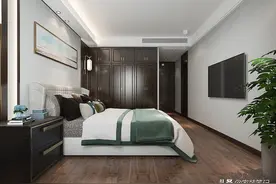 长沙一对夫妻的中式风装修，让人非常喜欢，全屋皆是亮点，有品位图片