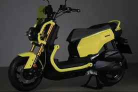 极简主义的小踏板，三阳KRN麒麟线上发布图片