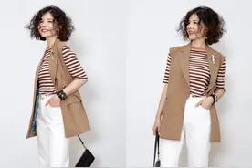 时髦与年龄无关，看40岁时尚博主洋气穿搭，甩年轻人几条街图片