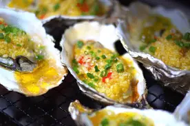 宁波这家店，太霸气！1元1个乳山生蚝图片