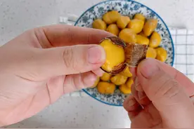 教你板栗快速去壳的方法，10分钟剥一大盆，附上板栗的保存方法图片
