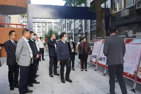 司法部促进法治局局长罗厚如一行调研西安市碑林区司法所规范化建设工作图片