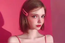 火爆全网的德国小仙女模特Chloe精灵女孩图片