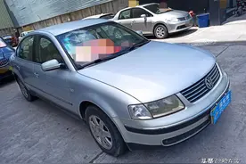 有钱闲的？两万买台02年的帕萨特，翻新再花5万，网友：信仰值7万图片