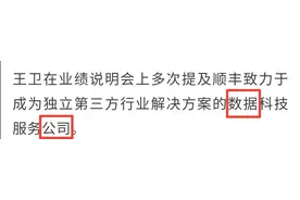 请叫我顺丰数据公司图片