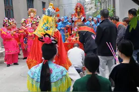 很罕见的闽侯兰圃乡村民俗游神活动（图集）图片