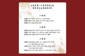 北京市第八十中学枣营分校举行硬笔书法比赛图片