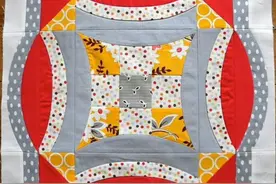 「拼布作品」70个精美的布块，制作成毯子和被子很好看图片